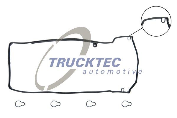 TRUCKTEC AUTOMOTIVE tarpiklių komplektas, svirties gaubtas 02.10.121